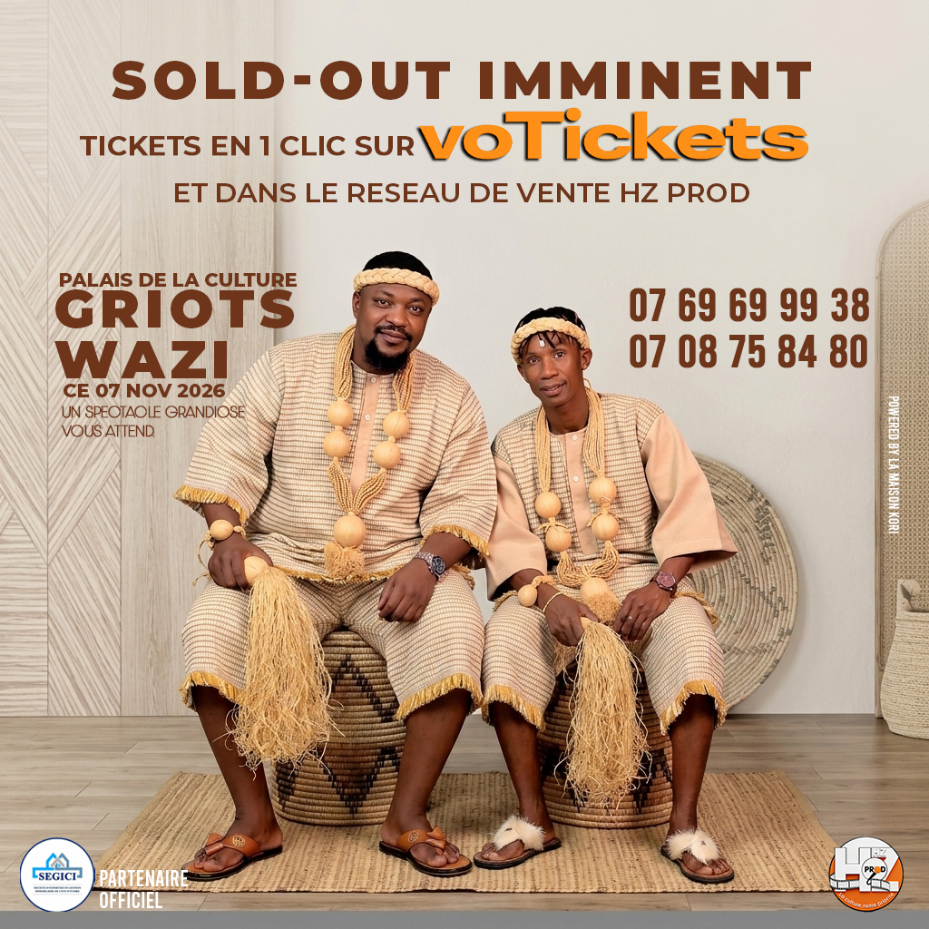 CONCERT DE GRIOTS WAZI AU PALAIS 2026
